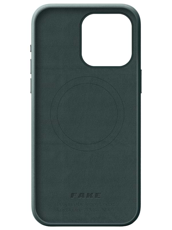 Фото - Чехол для смартфона Armorstandart FAKE Leather Case for Apple iPhone 15 Pro Max Sequoia Green (ARM76309)
