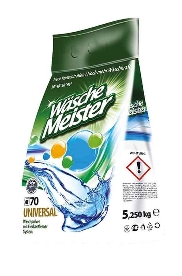 Пральний порошок Wasche Meister UNIVERSAL 5,250 кг (4260418932126)