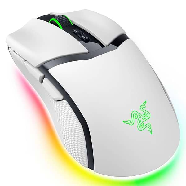Фото - Мышь беспроводная игровая Razer Cobra Pro, White (RZ01-04660200-R3G1)