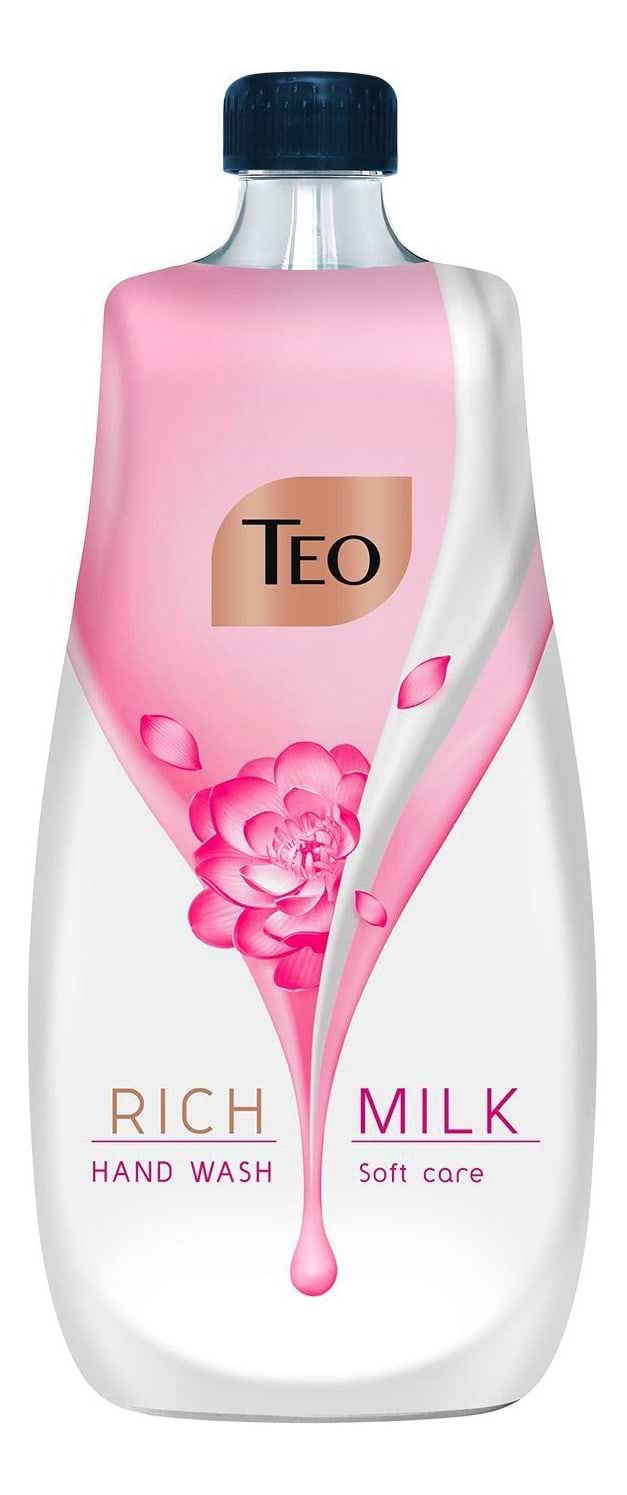 Жидкое мыло для рук TEO Rich Milk Soft Care 800 мл (3800024045356) - Фото 1