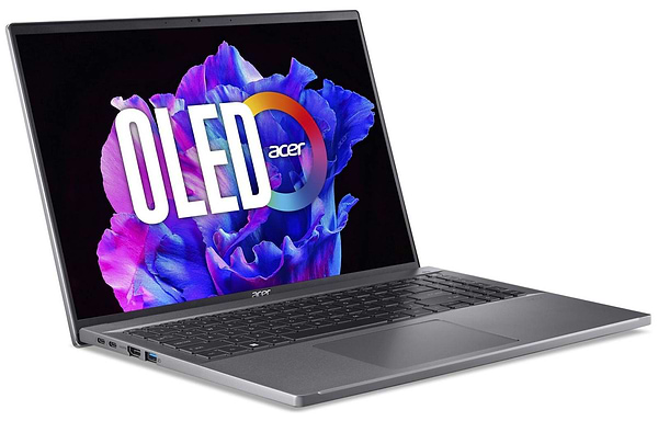Фото - Ноутбук Acer Swift Go 16 SFG16-71 (NX.KVZEU.004) Steel Gray