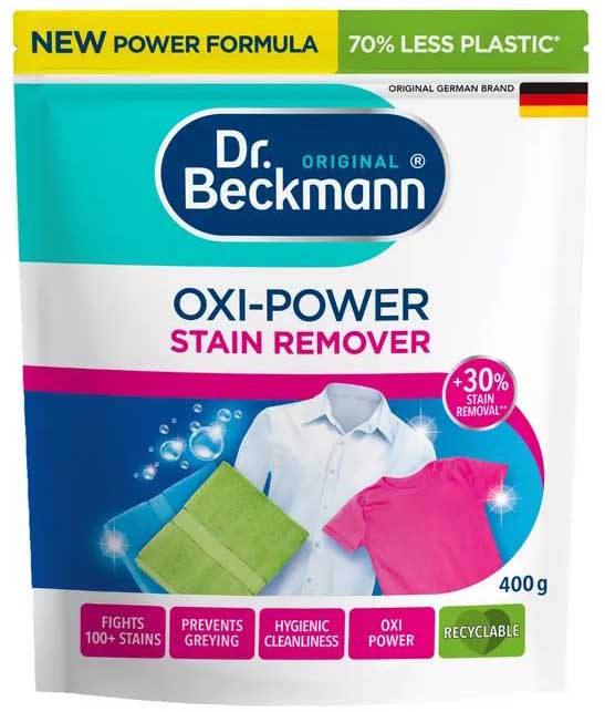 Відбілювач для білизни Dr.BECKMANN для стійких забруднень і плям на кольорових речах 400 г (4008455603414)