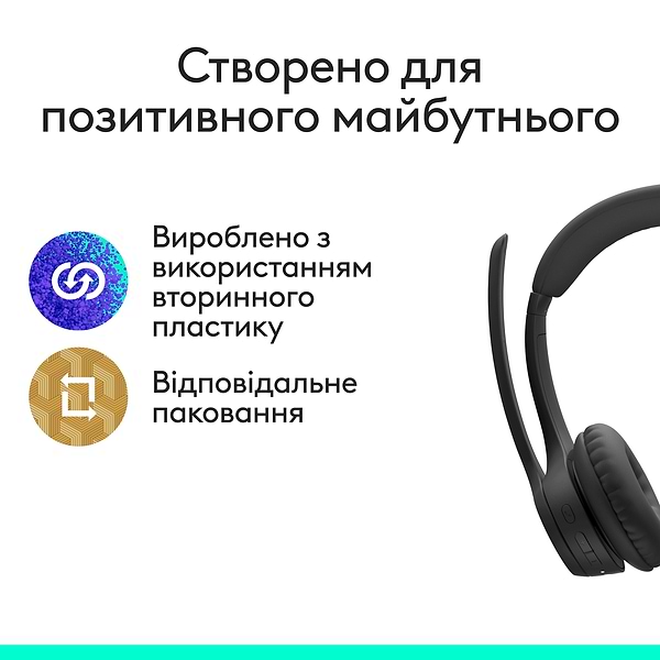 Фото - Гарнитура беспроводная Logitech Zone 305 for Business Wireless/Bluetooth Teams Black (981-001451)