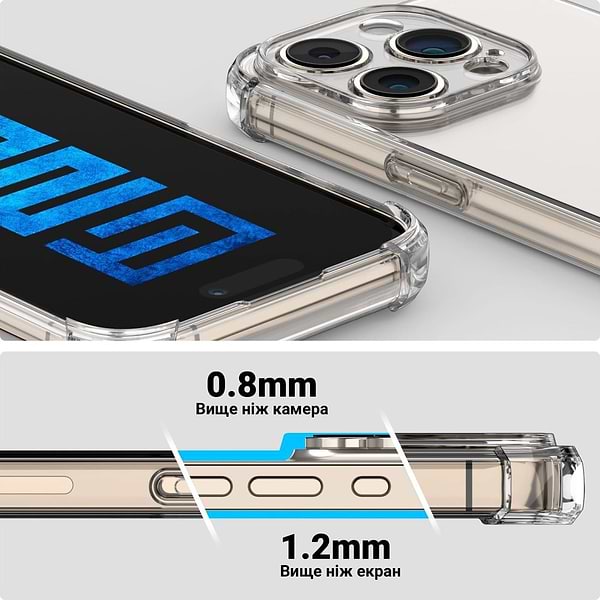 Фото - Чехол для смартфона Armorstandart Air Force for Samsung A36 5G Camera cover Clear (ARM82170)