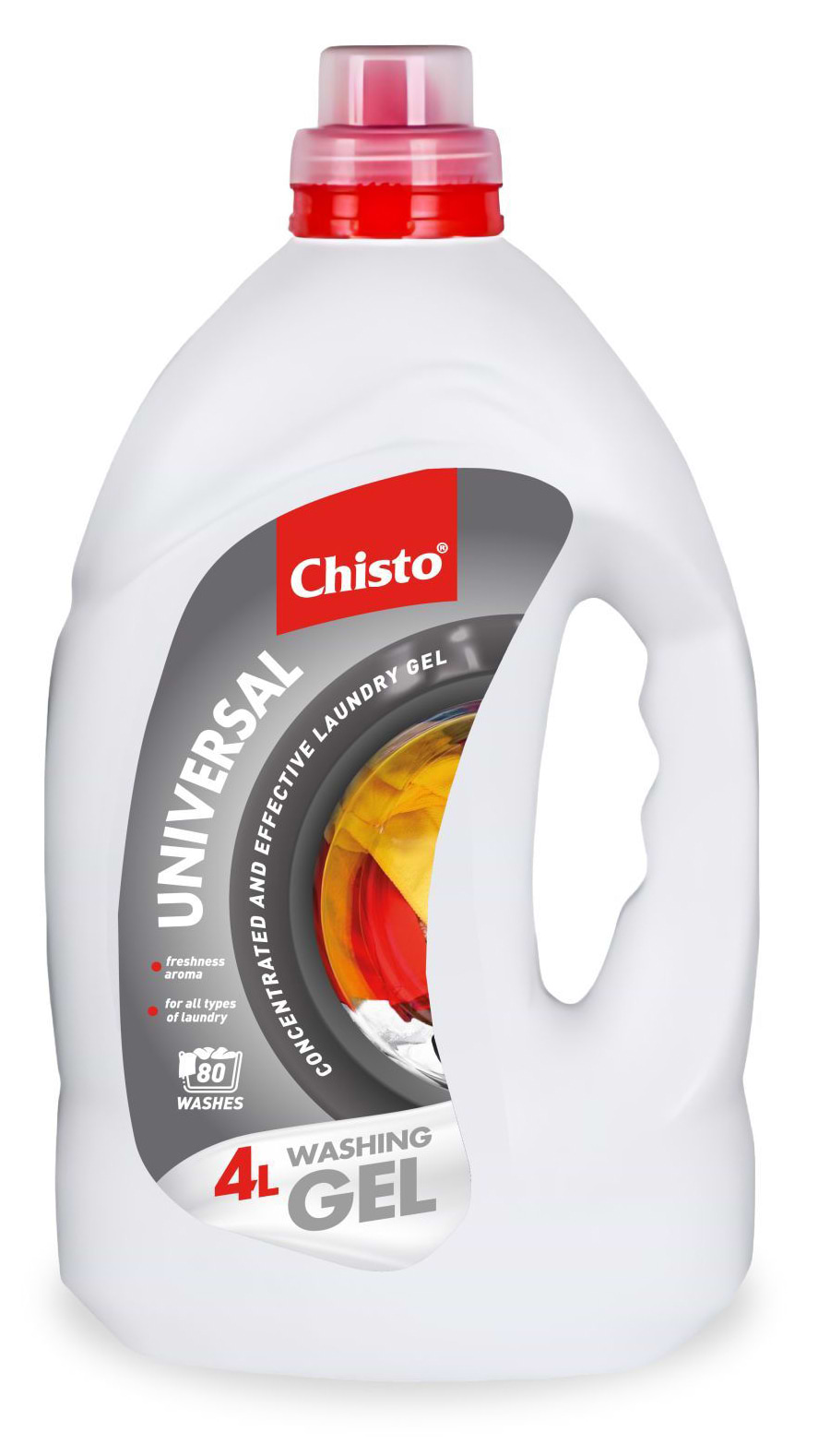 Купити Гель для прання Chisto універсальний 4 л (4823098415046) - Фото 1 Гель для прання Chisto універсальний 4 л (4823098415046) - Фото 1