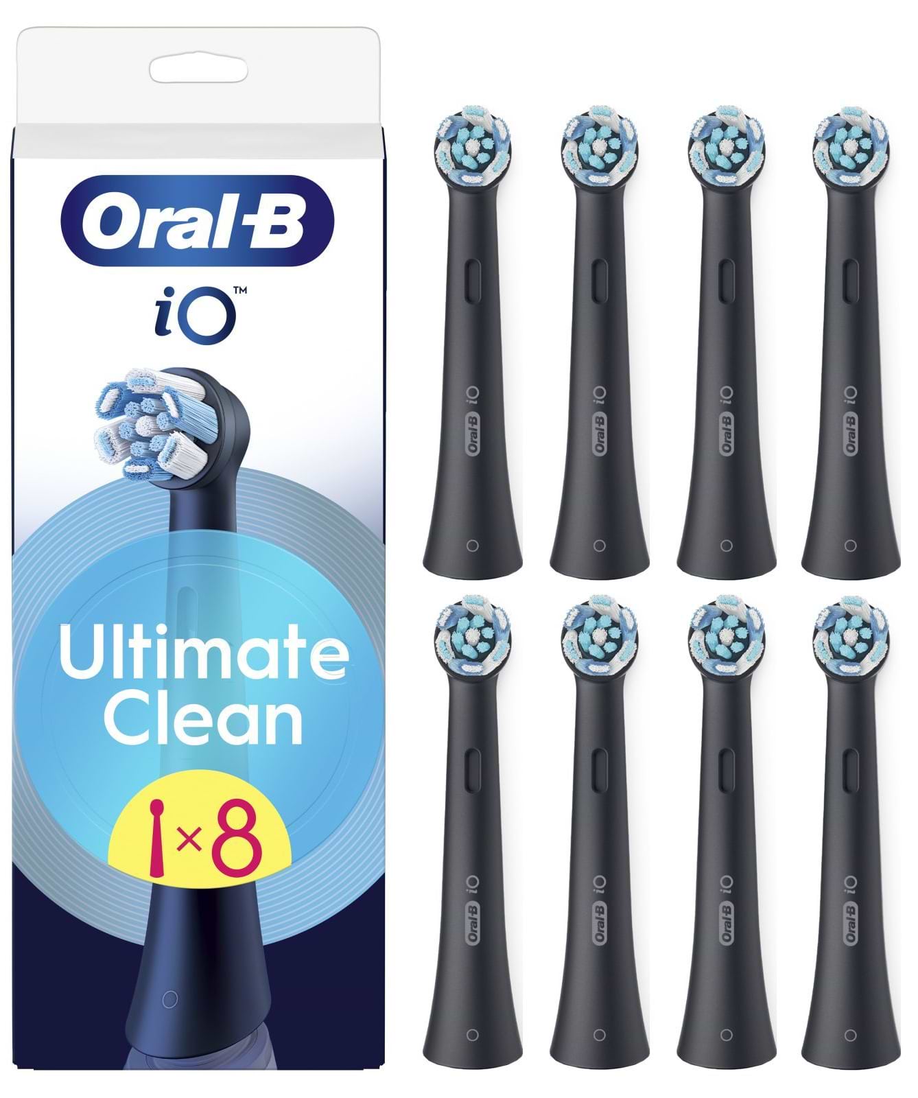 Насадка для зубной щетки Oral-B iO Максимальное Очищение 8шт - Фото 1