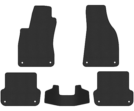 EVA коврики в салон авто EVAtech для A4 (B6) AT Audi 2000-2004 2 поколение Sedan EU (AU1407CG5AV8RBB)