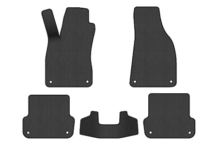 EVA коврики в салон авто EVAtech для A4 (B6) AT Audi 2000-2004 2 поколение Sedan EU (AU1407CV5AV8SBB)