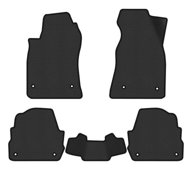 EVA коврики в салон авто EVAtech для A6 (C5) 4WD Restyling Audi 2001-2004 2 поколение Combi EU (AU34128CBK5TL8RBB)