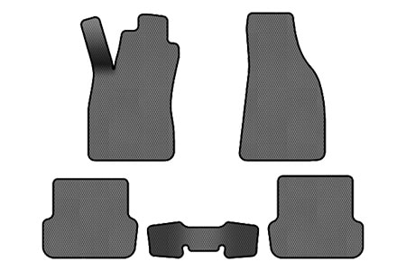 EVA килимки в салон авто EVAtech для A4 (B7) MT Audi 2004-2008 3 покоління Sedan EU (AU3412CV5RGB)