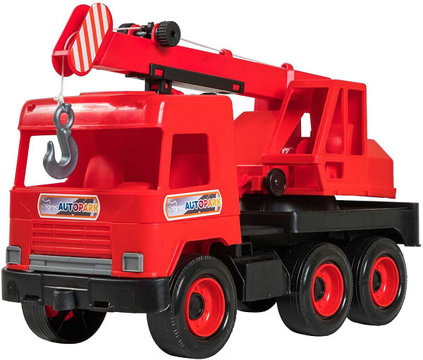 Фото - Базовий ігровий транспорт для малюка Tigres Авто Middle Truck кран Червоний (39487) Фото - Базовий ігровий транспорт для малюка Tigres Авто Middle Truck кран Червоний (39487)