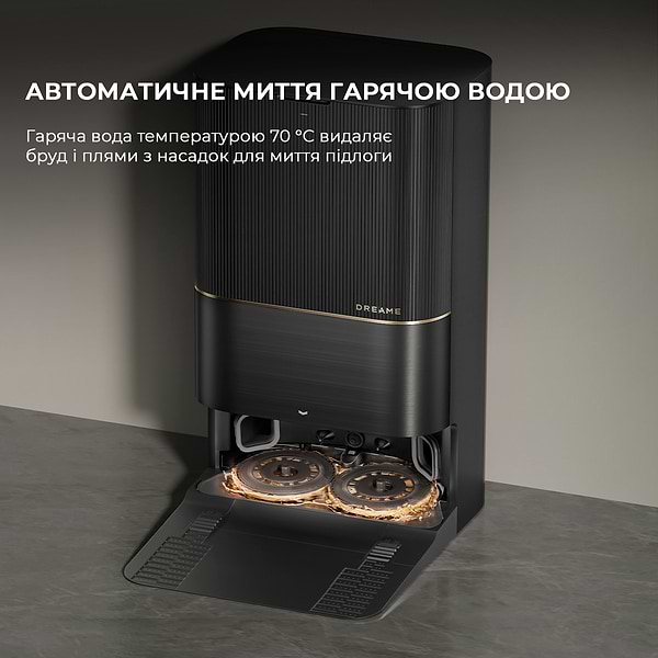Фото - Робот-пилосос миючий Dreame Bot X40 Ultra Complete Black (RLX63CE-2-Bl)