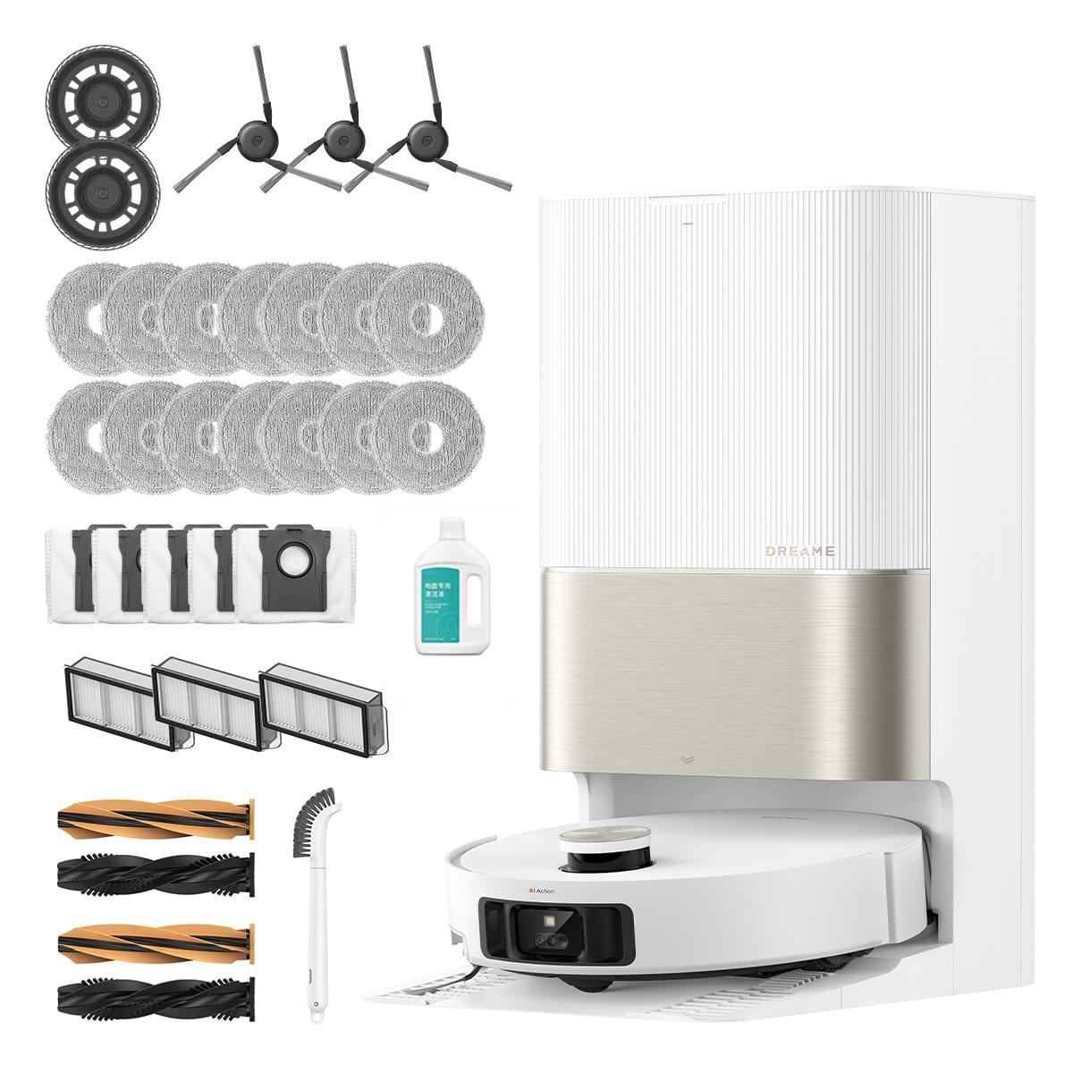 Робот-пылесос моющий Dreame X50 Ultra Complete White (RLX85CE-4-WH) - Фото 1
