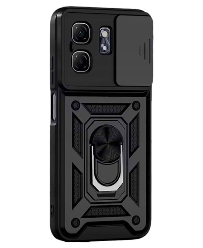 Чохол для смартфону BeCover Military for Infinix Hot 50i (X6531) Black (713047) - Фото 1