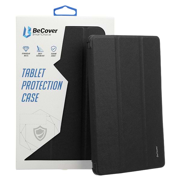Фото - Чохол для планшету BeCover Tri Fold Soft TPU з кріпленням Apple Pencil for Apple iPad 10.2 2019/2020/2021 Black (706742)