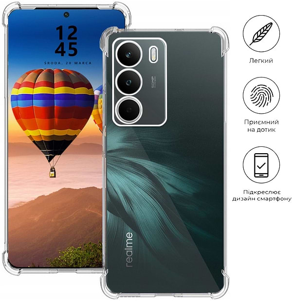 Фото - Чохол для смартфону BeCover for Realme C71 Clear (713810)