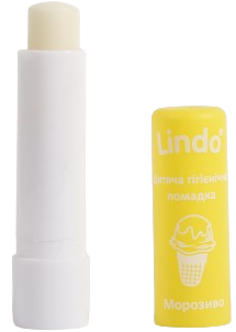 Фото - Бальзам для губ детский Lindo мороженое, 4.5 г. (U 773)