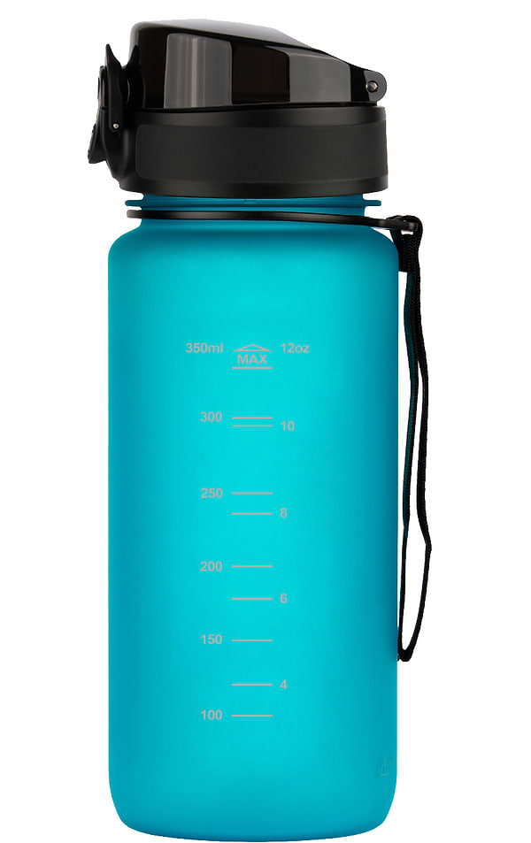 Фото - Пляшка для води UZspace 3034 Frosted 350 мл яскраво-блакитна