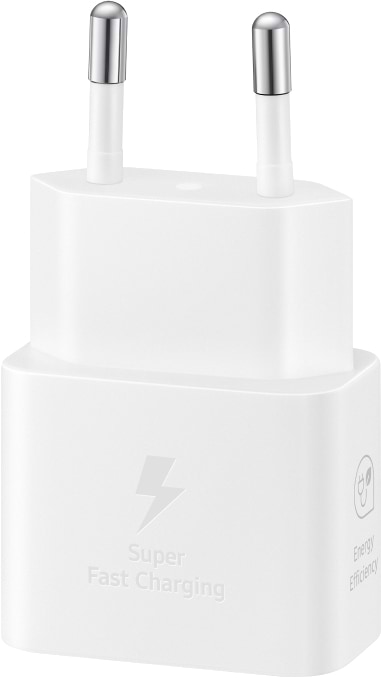 Мережевий зарядний пристрій Samsung 25W Power Adapter (w/o Cable) White (EP-T2510NWEGEU) - Фото 1