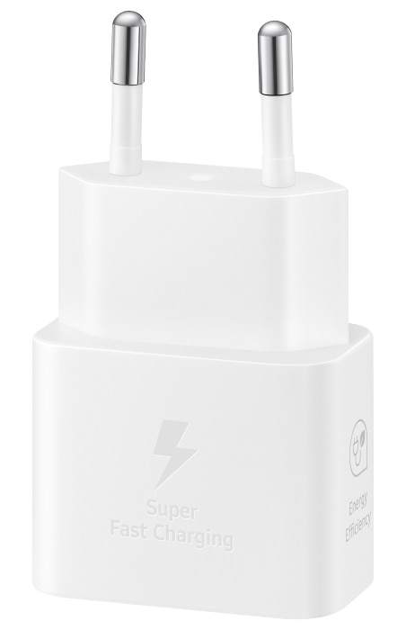 Фото - Мережевий зарядний пристрій Samsung 25W Power Adapter (w/o Cable) White (EP-T2510NWEGEU)