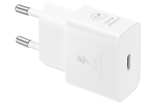 Фото - Мережевий зарядний пристрій Samsung 25W Power Adapter (w/o Cable) White (EP-T2510NWEGEU)