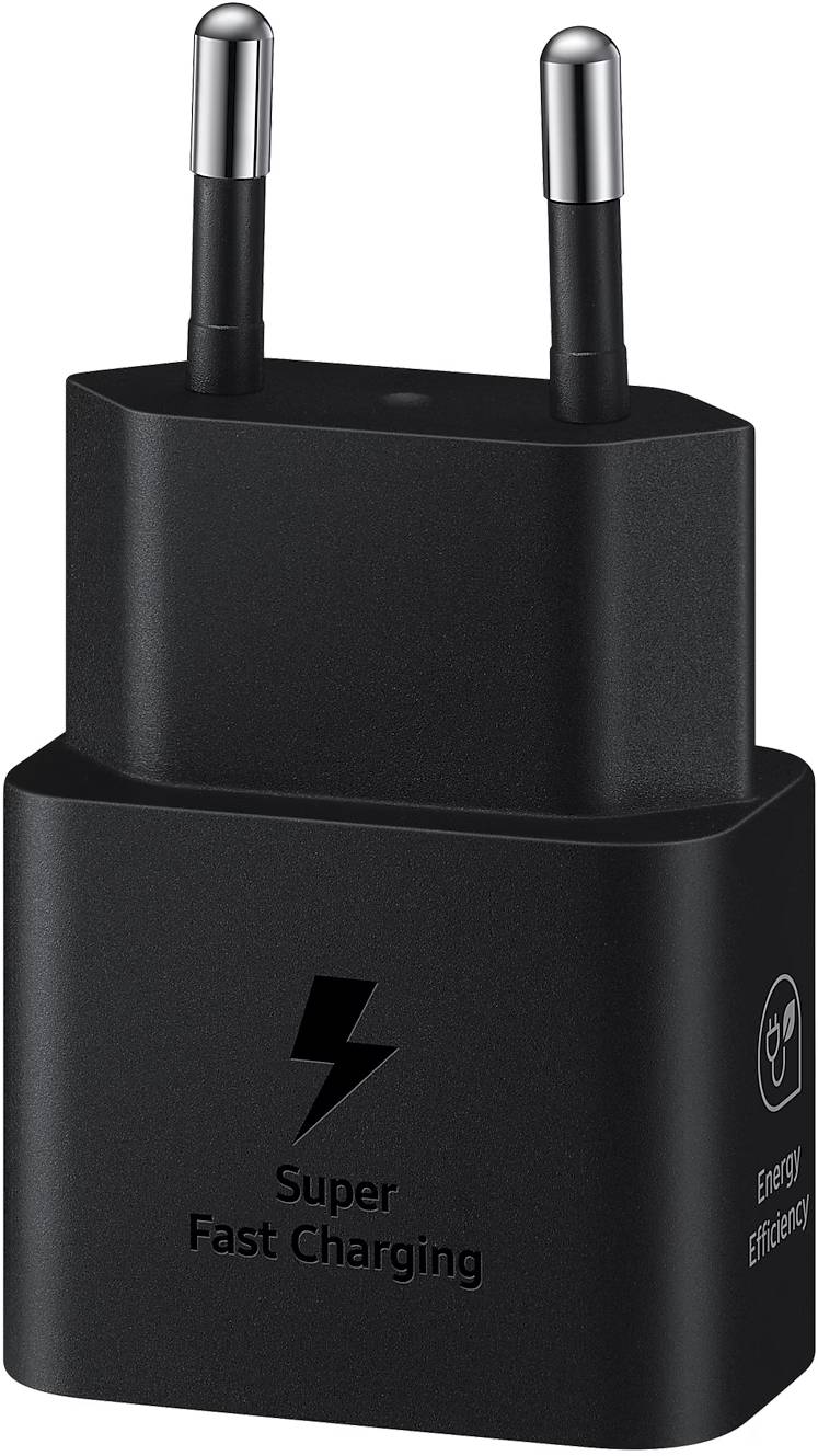 Фото - Мережевий зарядний пристрій Samsung 25W Power Adapter (with C to C Cable) Black (EP-T2510XBEGEU)