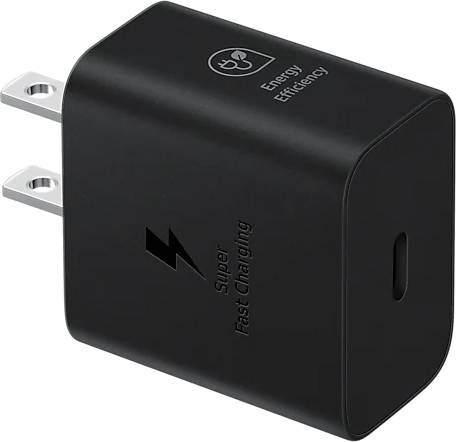 Фото - Мережевий зарядний пристрій Samsung 25W Power Adapter (with C to C Cable) Black (EP-T2510XBEGEU)