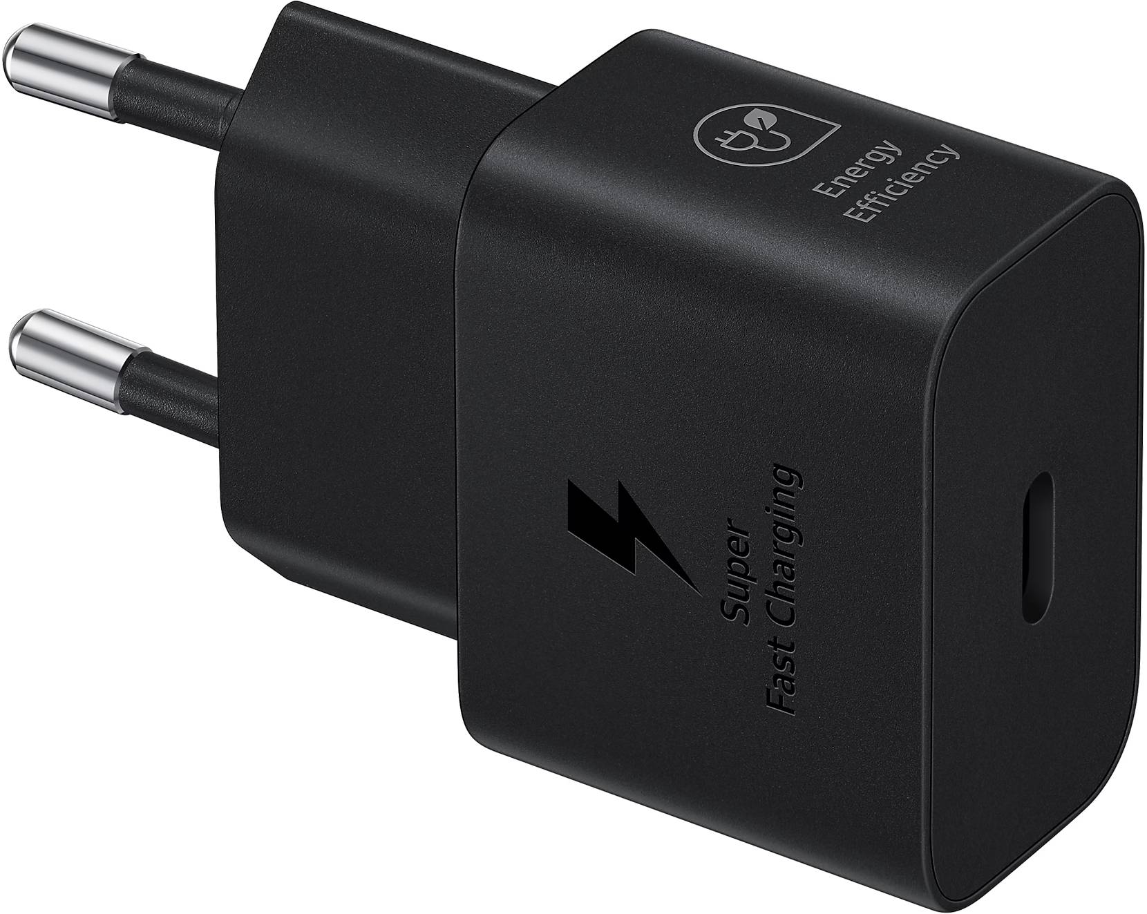 Сетевое зарядное устройство Samsung 25W Power Adapter (with C to C Cable) Black (EP-T2510XBEGEU) - Фото 1