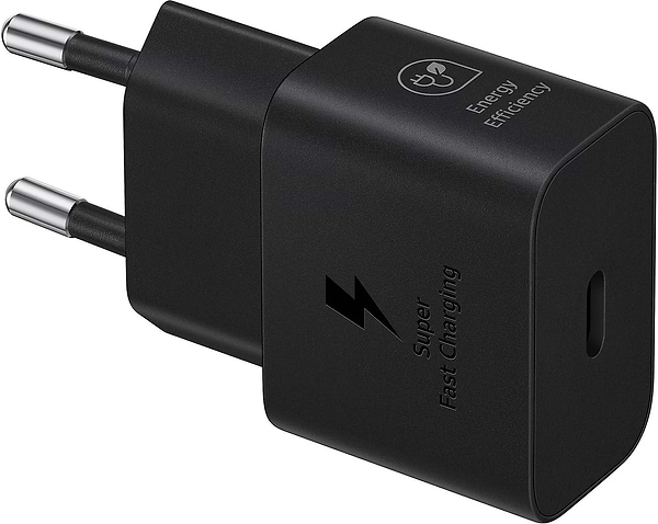 Фото - Мережевий зарядний пристрій Samsung 25W Power Adapter (with C to C Cable) Black (EP-T2510XBEGEU)