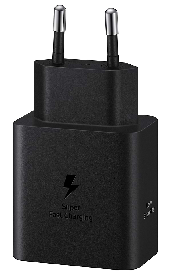 Фото - Мережевий зарядний пристрій Samsung 45W Compact Power Adapter C to C Cable Black (EP-T4511XBEGEU)
