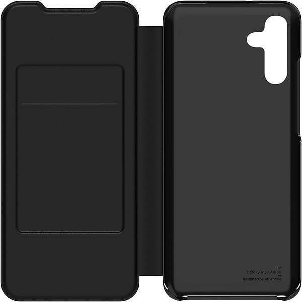 Фото - Чехол для смартфона Anymode Wallet Flip Case Samsung A15 Black (GP-FWA156AMABW)