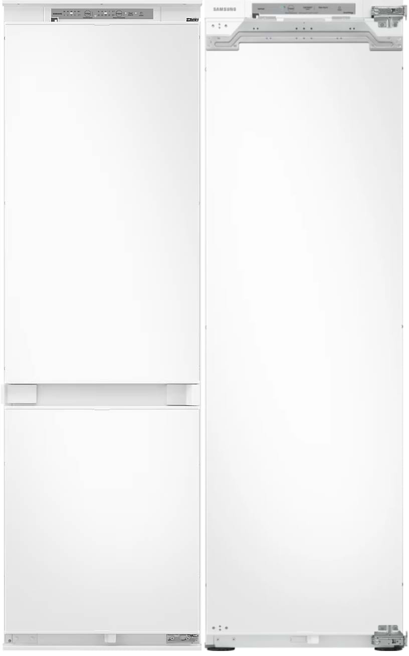 Комплект техніки Samsung Холодильник вбудований + Морозильна камера вбудована Samsung BRB70F26C1S0UA + BRZ227200WW/UA - Фото 1