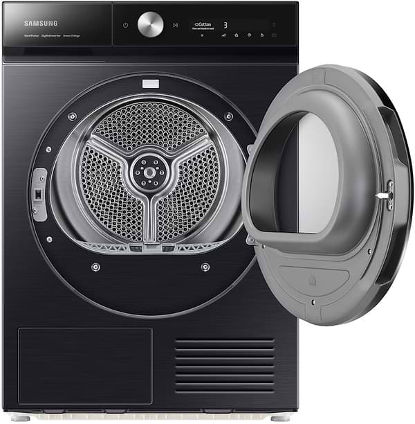 Фото - Комплект техники Samsung Стиральная машина с фронтальной загрузкой + Сушильная машина + Комплект креплений для установки в колонну Samsung WW11FB8B95GBUA + DV90BB9440GBUA + SKK-SSV
