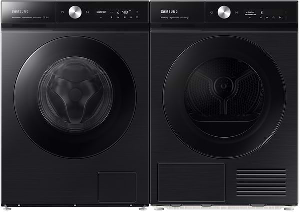 Фото - Комплект техники Samsung Стиральная машина с фронтальной загрузкой + Сушильная машина Samsung WW11FB8B95GBUA + DV90BB9440GBUA