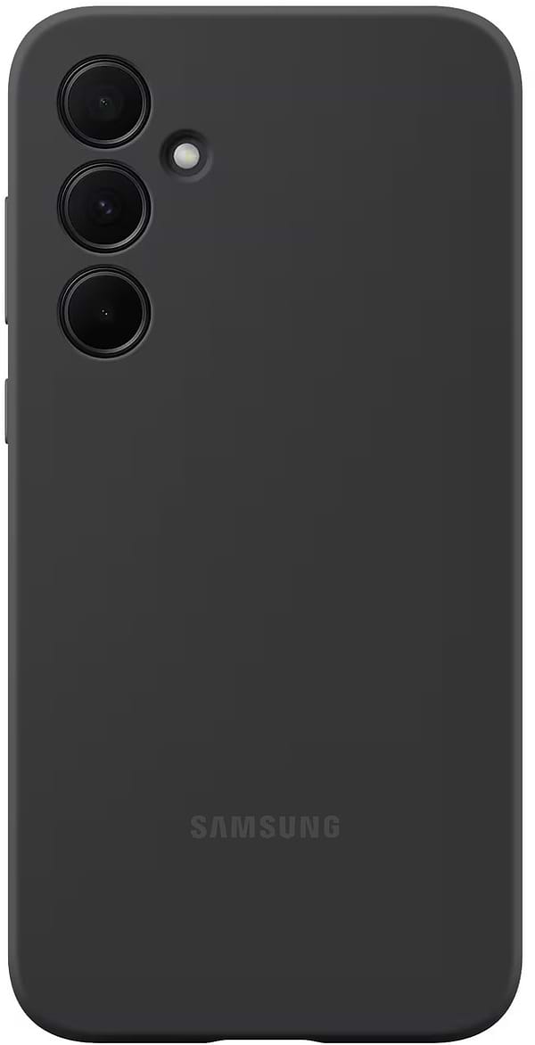 Фото - Чохол для смартфону Samsung Silicone Case A35 Black (EF-PA356TBEGWW)