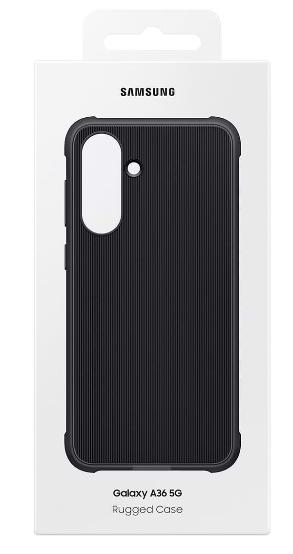 Фото - Чохол для смартфону Samsung Rugged Case A36 Black (EF-RA366CBEGWW)