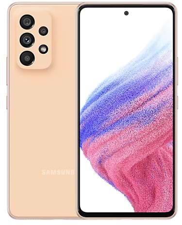 Фото - Смартфон Samsung Galaxy A53 5G 6/128Gb Orange (SM-A536EZODSEK)