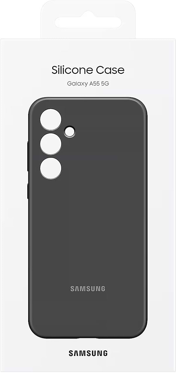 Фото - Чехол для смартфона Samsung Silicone Case A55 Black (EF-PA556TBEGWW)