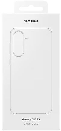 Фото - Чохол для смартфону Samsung Clear Case A56 Transparent (EF-QA566CTEGWW)