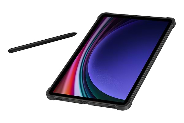 Фото - Уценка - Чехол для планшета Samsung Outdoor Cover Tab S9 Black (EF-RX710CBEGWW)