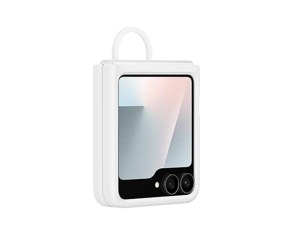 Фото - Чехол для смартфона Samsung Silicone Case Flip 7 FE White (EF-PF741TWEGUA)