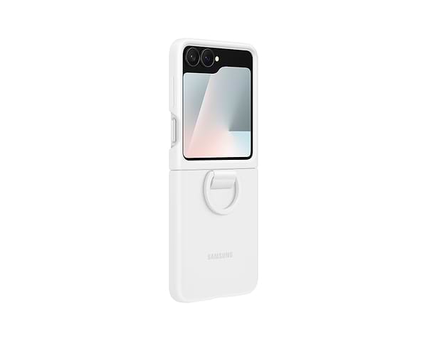 Фото - Чехол для смартфона Samsung Silicone Case Flip 7 FE White (EF-PF741TWEGUA)