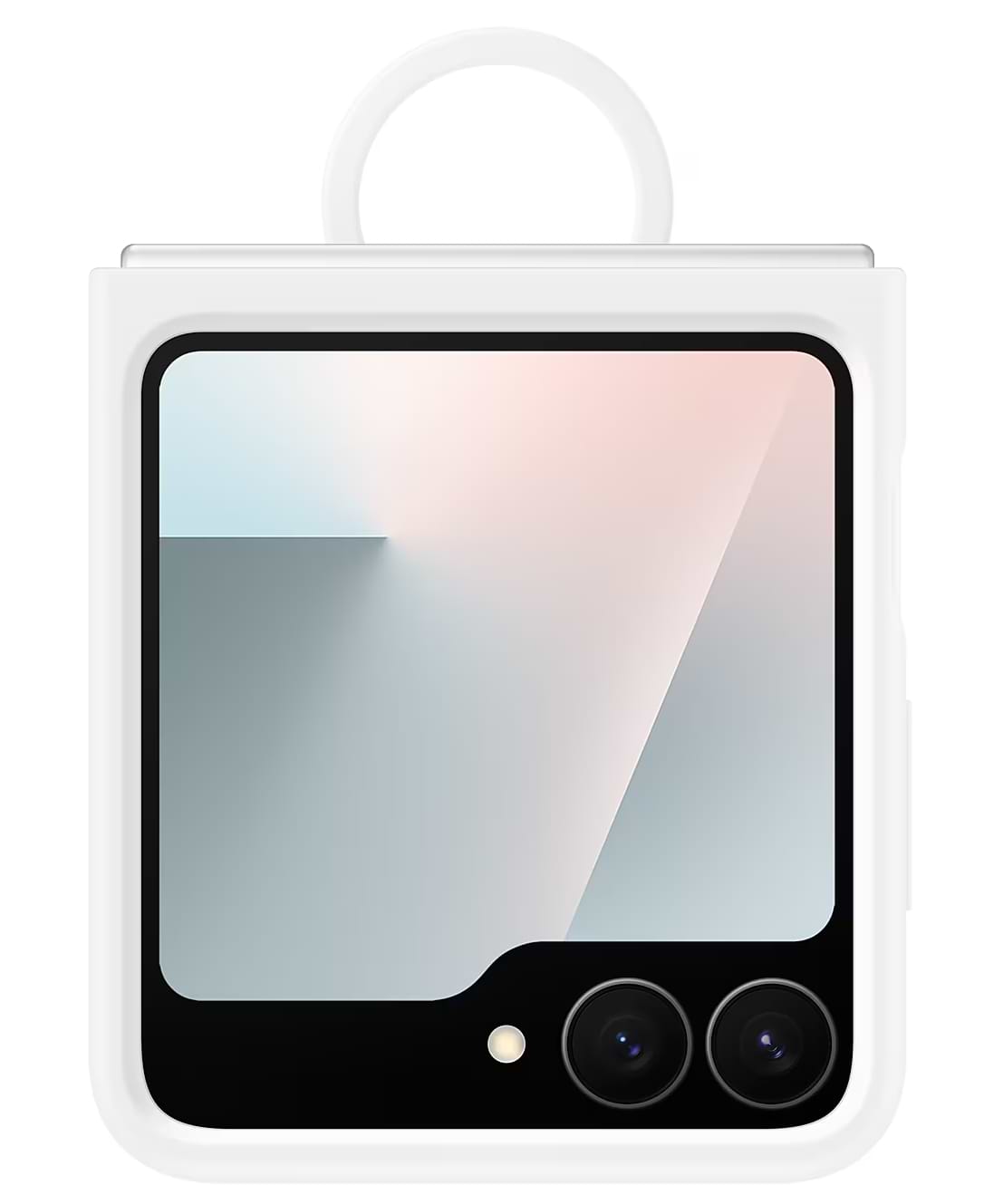 Чохол для смартфону Samsung Silicone Case Flip 7 FE White (EF-PF741TWEGUA) - Фото 1