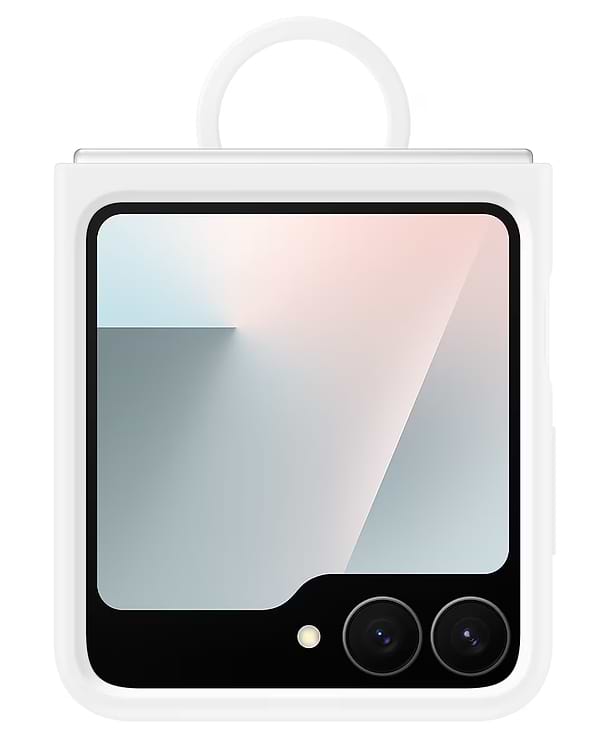 Фото - Чехол для смартфона Samsung Silicone Case Flip 7 FE White (EF-PF741TWEGUA) Фото - Чехол для смартфона Samsung Silicone Case Flip 7 FE White (EF-PF741TWEGUA)