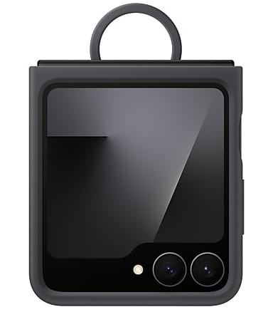 Чохол для смартфону Samsung Silicone Case Flip 7 FE Black (EF-PF741TBEGUA) - Фото 1