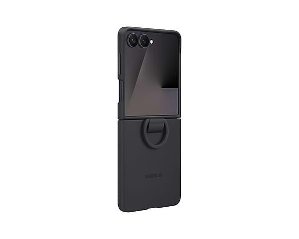 Фото - Чехол для смартфона Samsung Ring Case Silicone Flip 7 Black (EF-PF766TBEGUA)