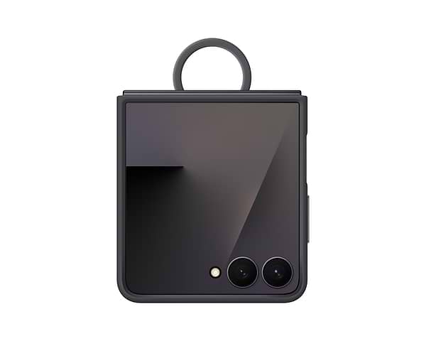 Фото - Чехол для смартфона Samsung Ring Case Silicone Flip 7 Black (EF-PF766TBEGUA)