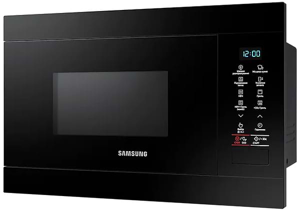 Фото - Уцінка - Мікрохвильова піч (НВЧ) вбудовувана Samsung MG22M8054AK/UA ##