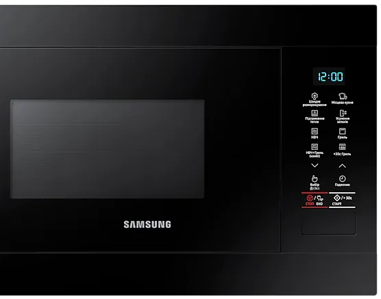 Фото - Уцінка - Мікрохвильова піч (НВЧ) вбудовувана Samsung MG22M8054AK/UA ##