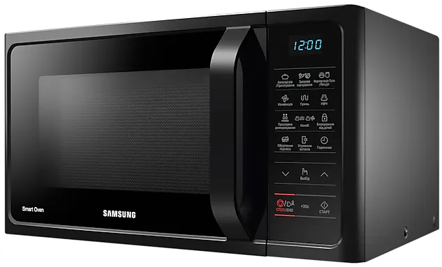 Фото - Уцінка - Мікрохвильова піч (НВЧ) Samsung MC28H5013AK/UA #
